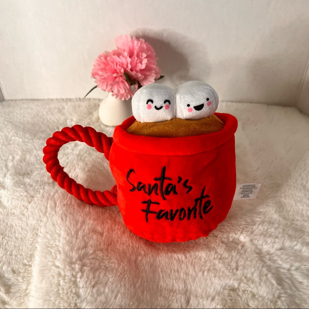 Santa's Favorite! Hot Cocoa Mug - Holiday Themed Dog - Picture 3 of 5